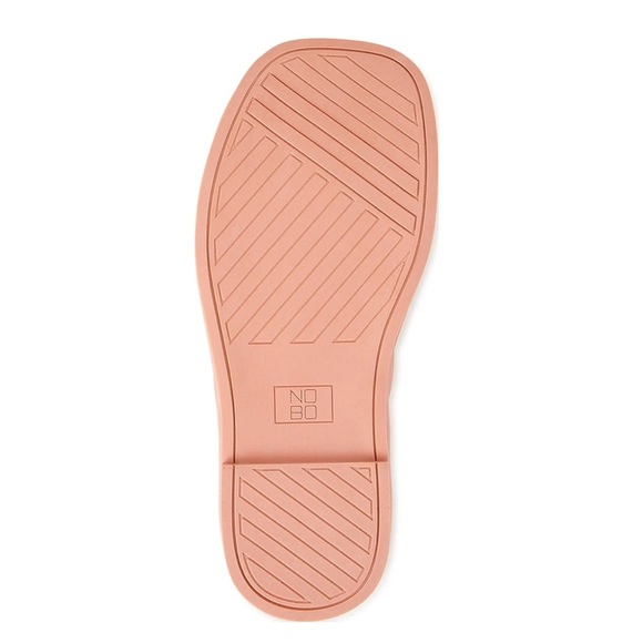 Pink- Puffy Flip Flops from No Boundaries - Picture 2 of 3